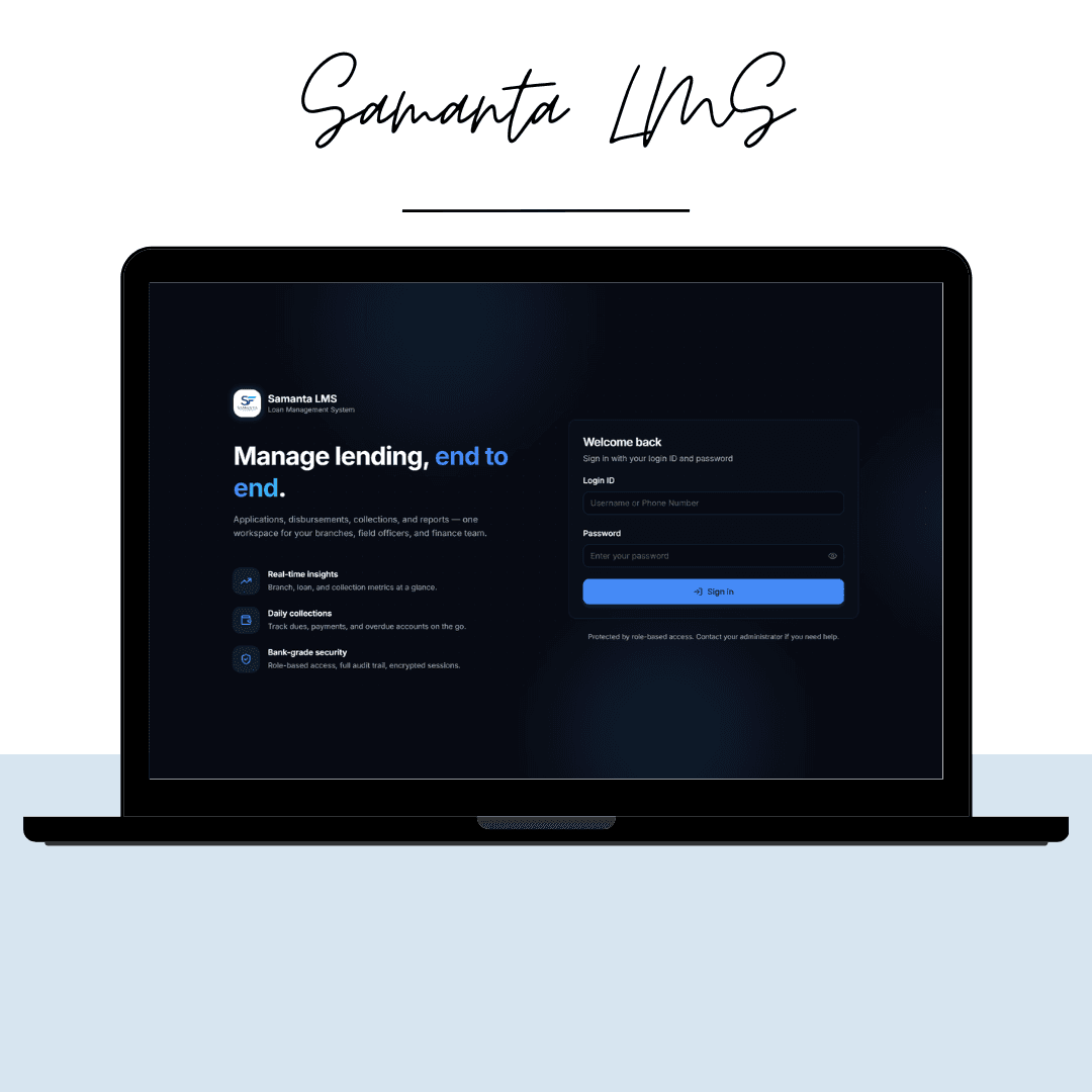 Samanta website preview