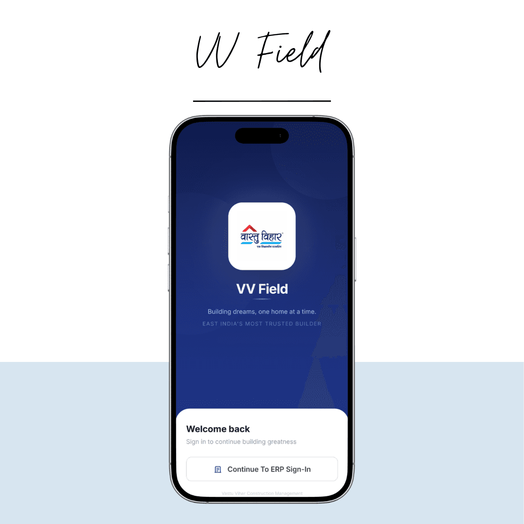 VV Field App website preview